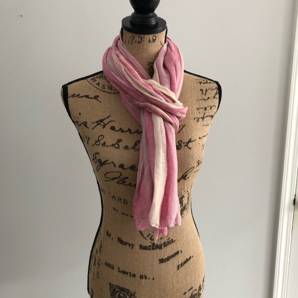 Light pink scarf